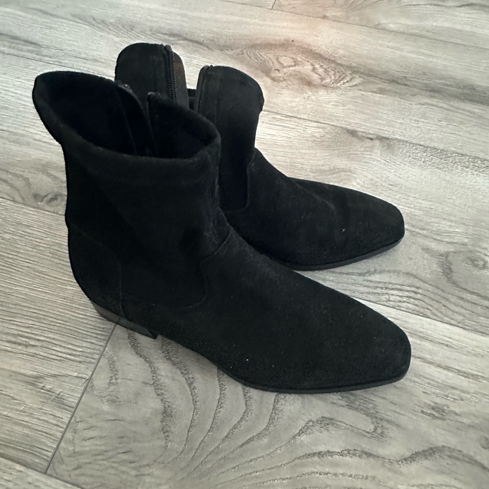 Aquatalia Black Ankle Boots
